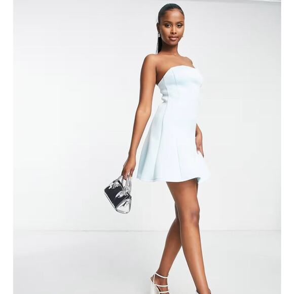 Asos minimal bandeau flippy mini dress. Futuristic Zenon Festival Spacesuit - Picture 1 of 14